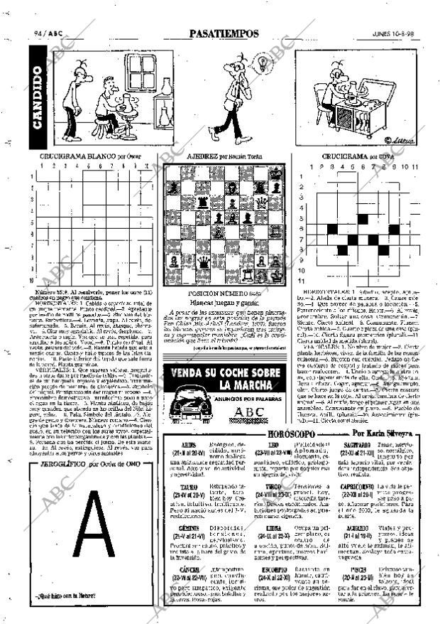 ABC MADRID 10-08-1998 página 94
