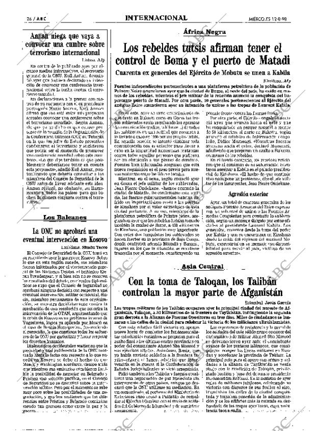 ABC MADRID 12-08-1998 página 26