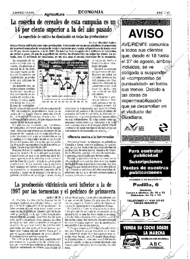 ABC MADRID 16-08-1998 página 45