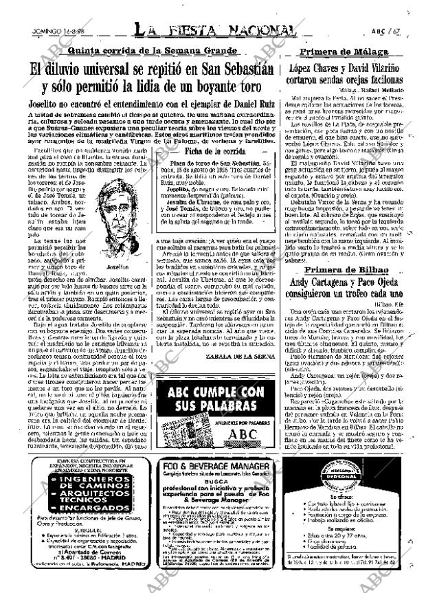 ABC MADRID 16-08-1998 página 67