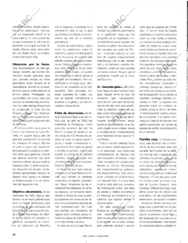 BLANCO Y NEGRO MADRID 16-08-1998 página 30