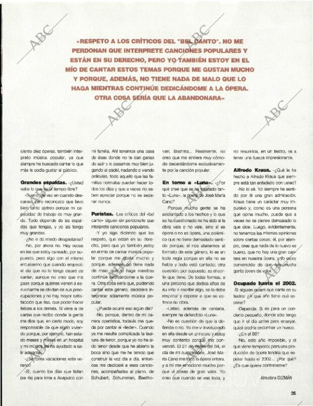 BLANCO Y NEGRO MADRID 16-08-1998 página 35