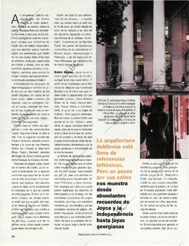 BLANCO Y NEGRO MADRID 16-08-1998 página 54