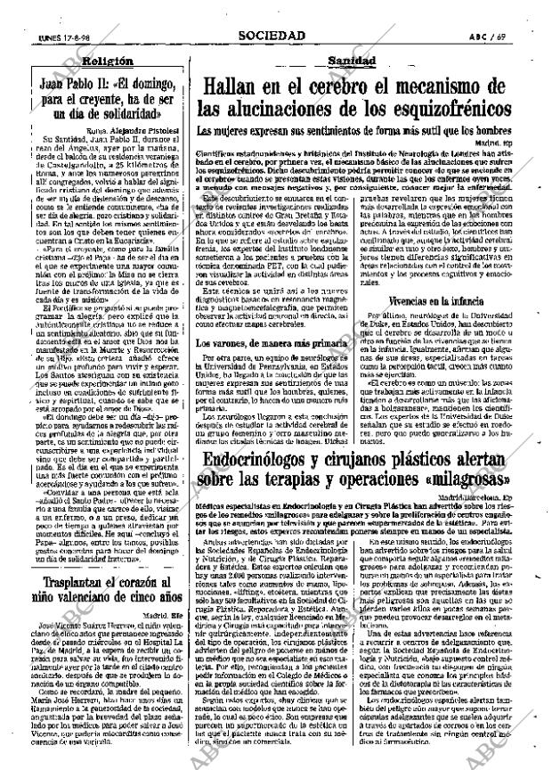 ABC SEVILLA 17-08-1998 página 69