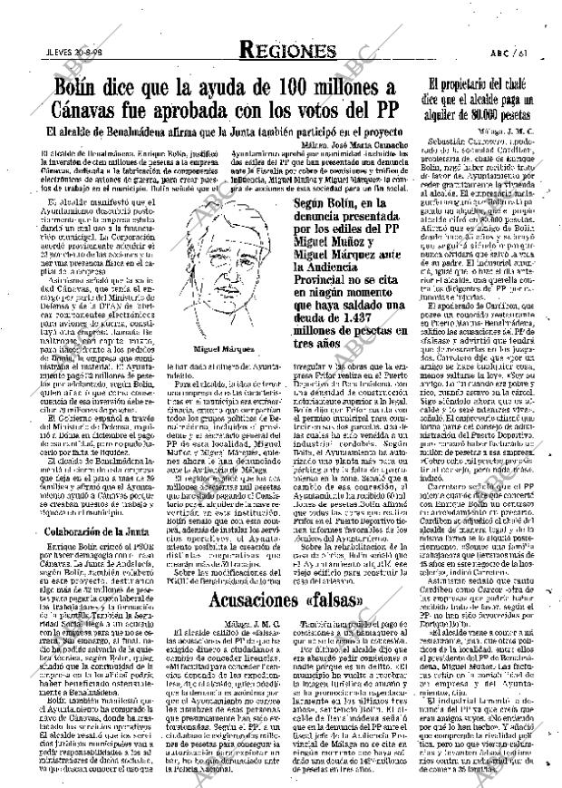 ABC MADRID 20-08-1998 página 61