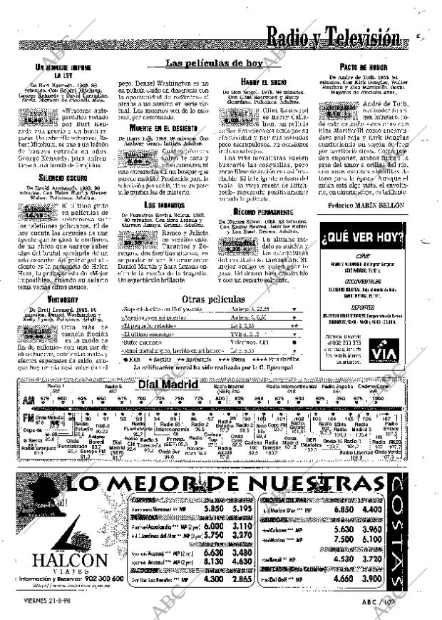 ABC MADRID 21-08-1998 página 109