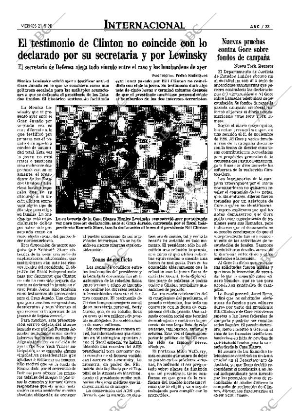 ABC MADRID 21-08-1998 página 23
