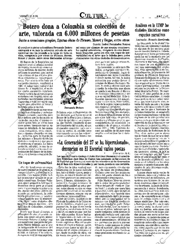 ABC MADRID 21-08-1998 página 43