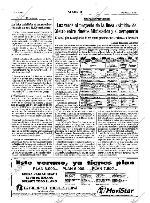 ABC MADRID 21-08-1998 página 54