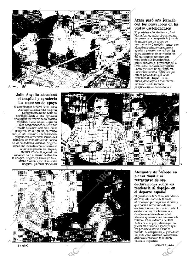 ABC MADRID 21-08-1998 página 6