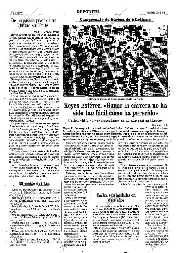 ABC MADRID 21-08-1998 página 72