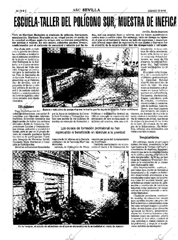 ABC SEVILLA 22-08-1998 página 44