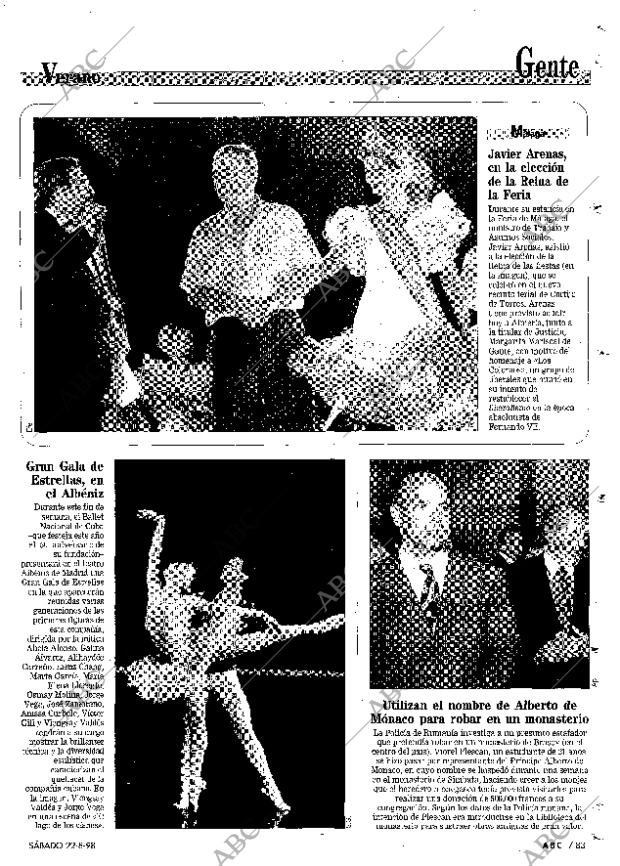 ABC SEVILLA 22-08-1998 página 83