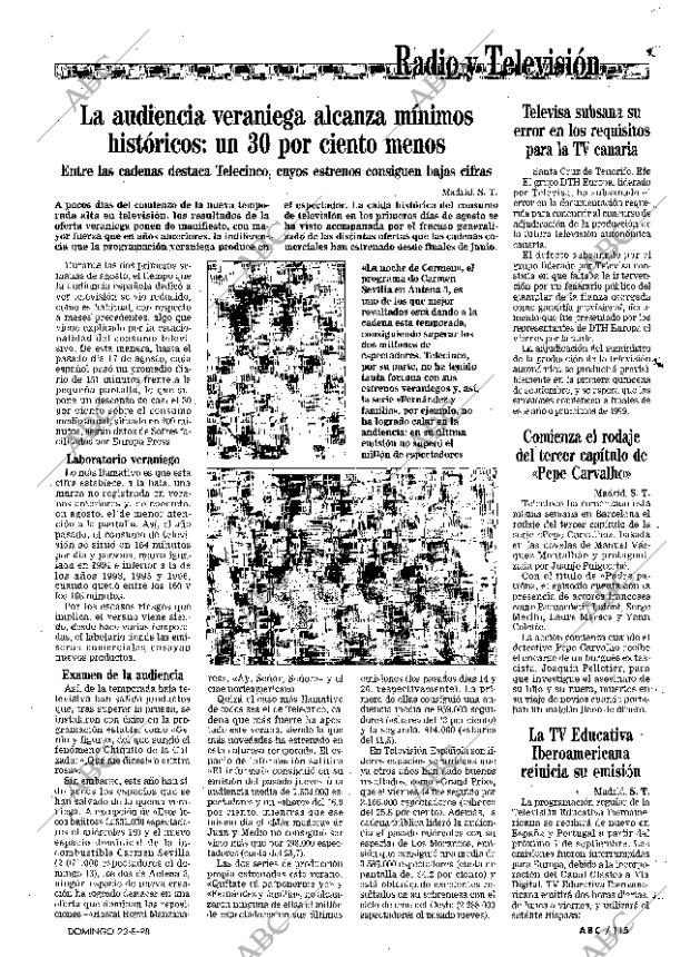 ABC MADRID 23-08-1998 página 115