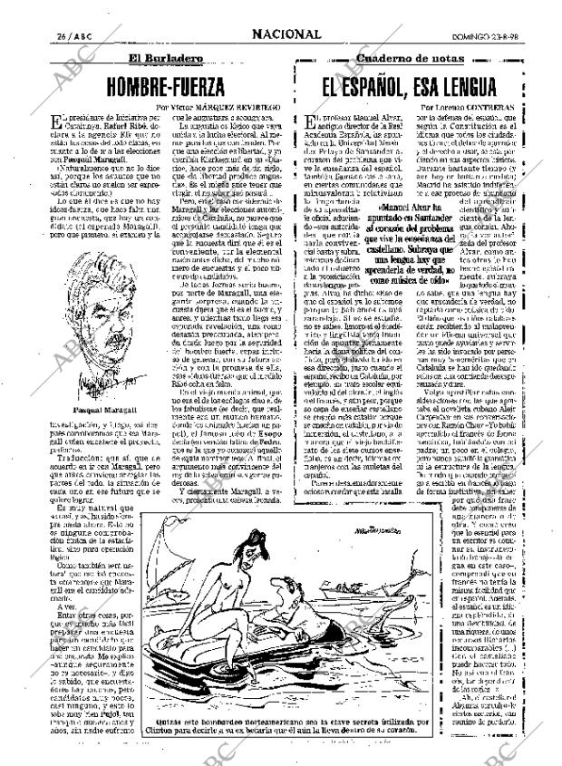 ABC MADRID 23-08-1998 página 26
