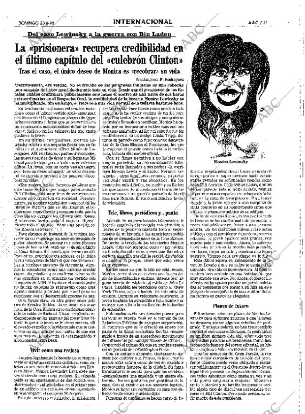 ABC MADRID 23-08-1998 página 31