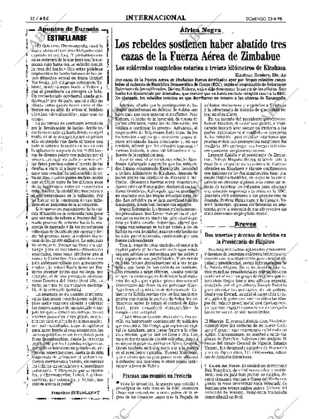 ABC MADRID 23-08-1998 página 32