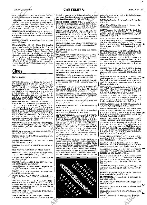 ABC MADRID 23-08-1998 página 89