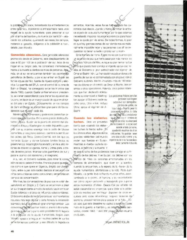 BLANCO Y NEGRO MADRID 23-08-1998 página 46