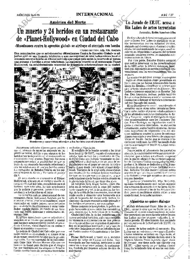 ABC MADRID 26-08-1998 página 27