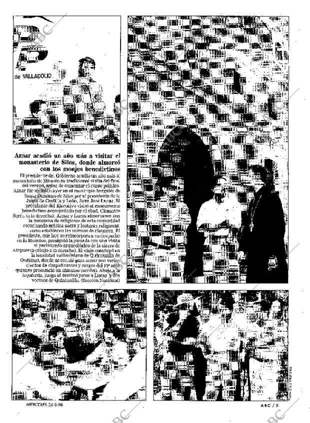 ABC MADRID 26-08-1998 página 5