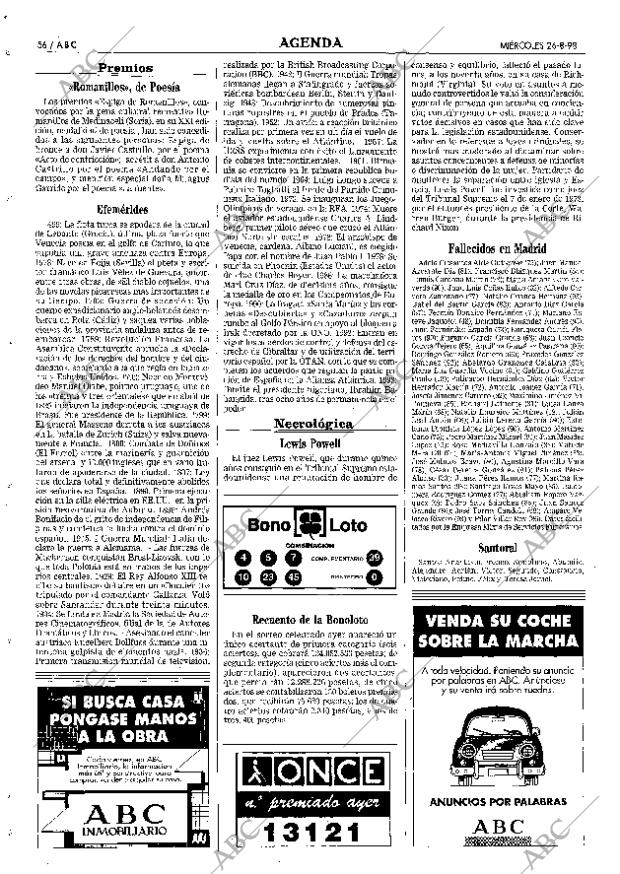 ABC MADRID 26-08-1998 página 56