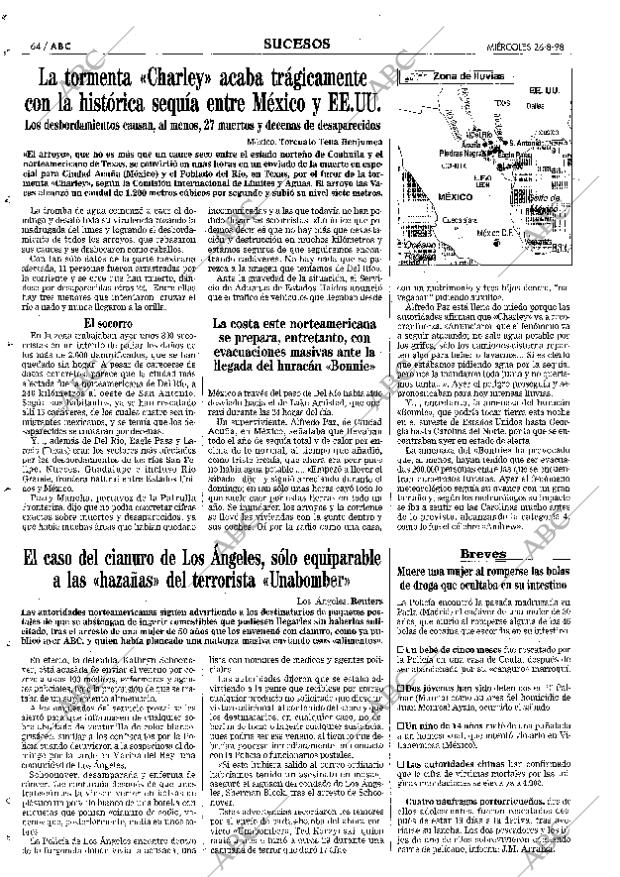 ABC MADRID 26-08-1998 página 64