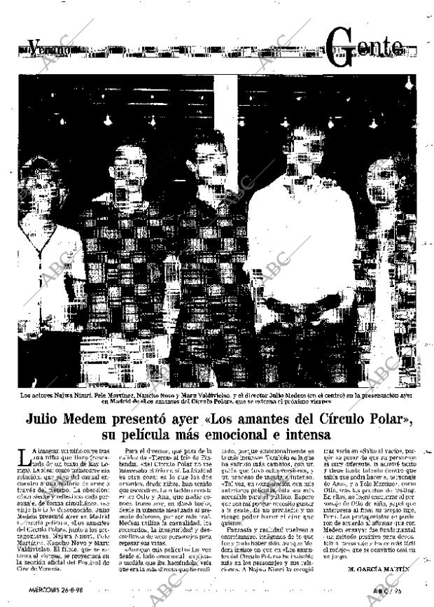 ABC MADRID 26-08-1998 página 95