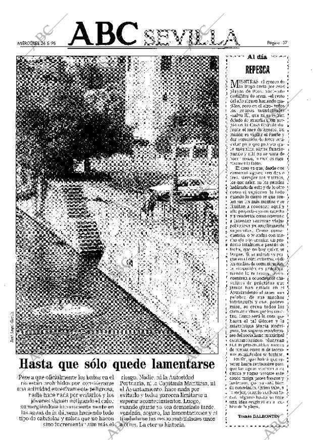 ABC SEVILLA 26-08-1998 página 37