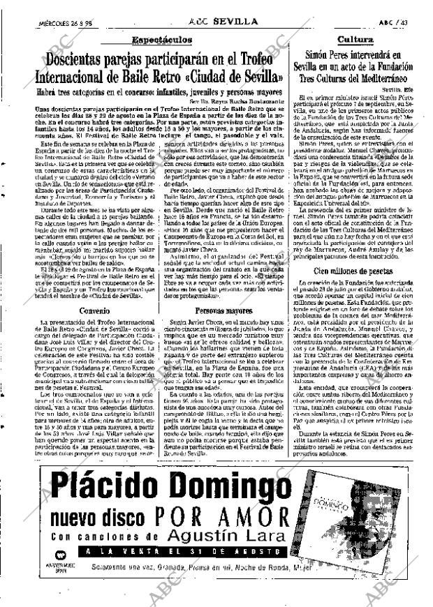 ABC SEVILLA 26-08-1998 página 43