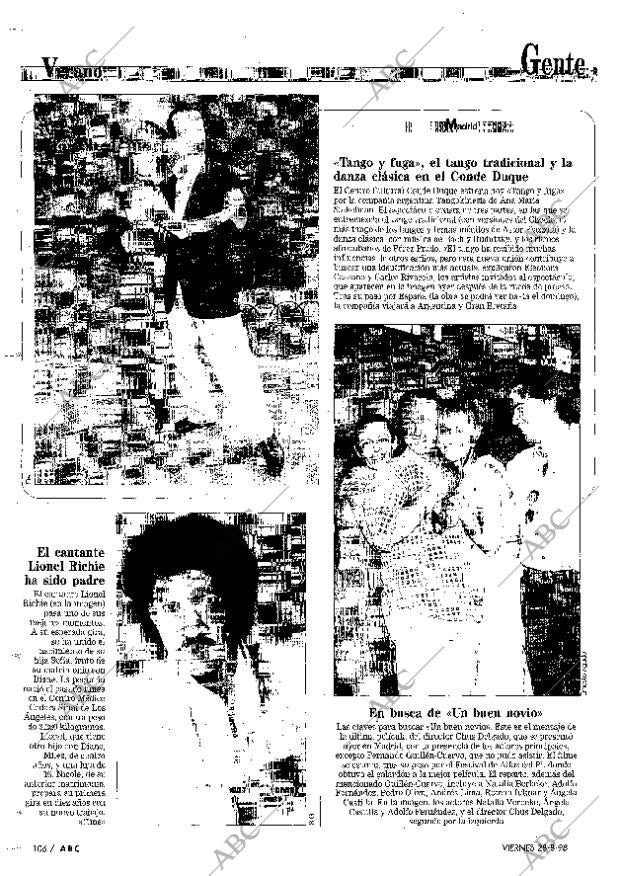 ABC MADRID 28-08-1998 página 106