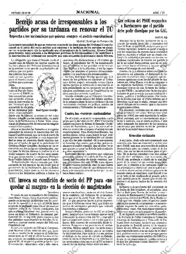 ABC MADRID 28-08-1998 página 21