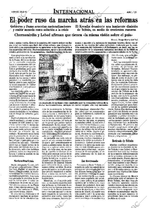 ABC MADRID 28-08-1998 página 25