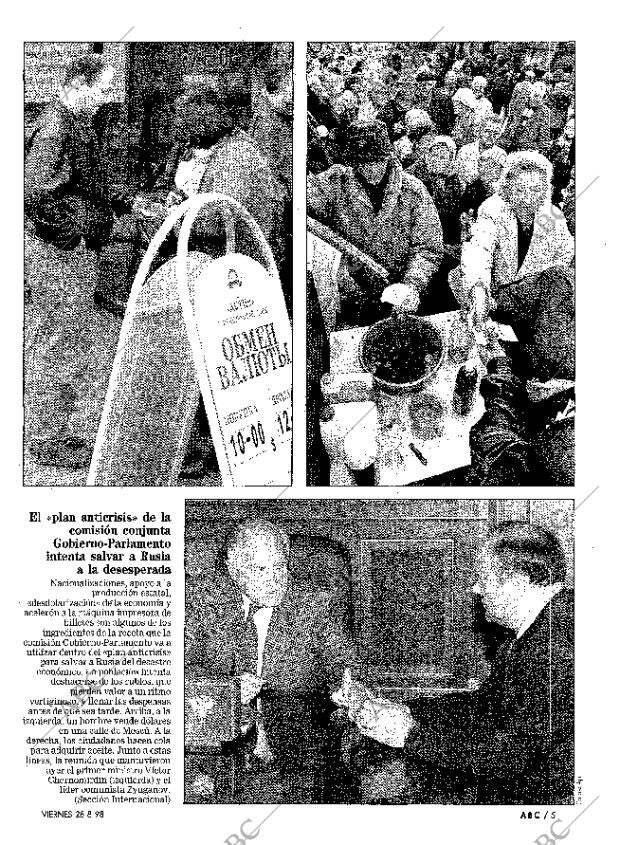 ABC MADRID 28-08-1998 página 5