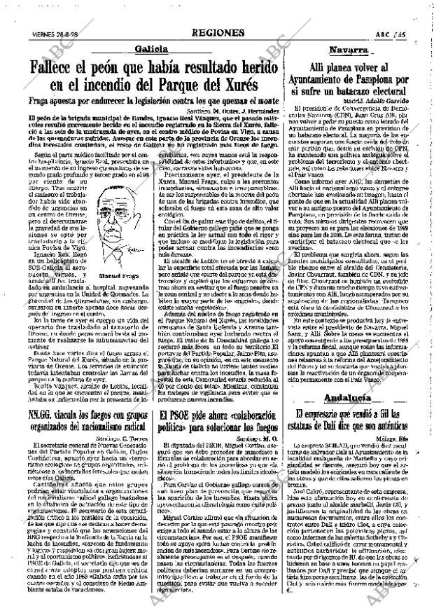 ABC MADRID 28-08-1998 página 65