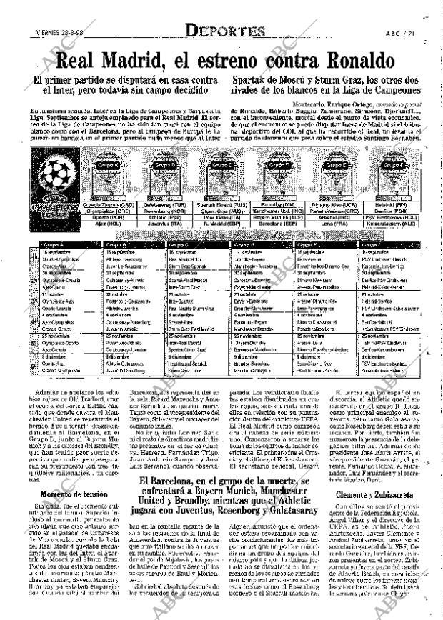 ABC MADRID 28-08-1998 página 71