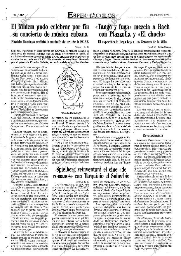 ABC MADRID 28-08-1998 página 78