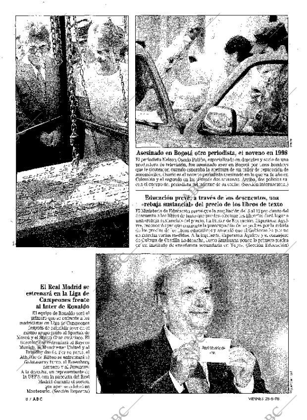 ABC MADRID 28-08-1998 página 8