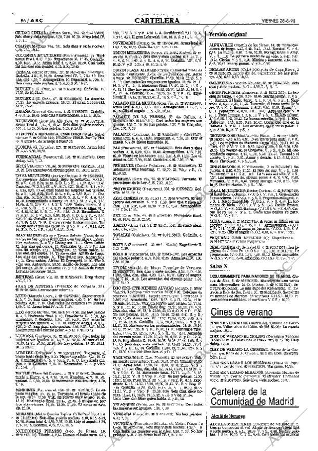 ABC MADRID 28-08-1998 página 86