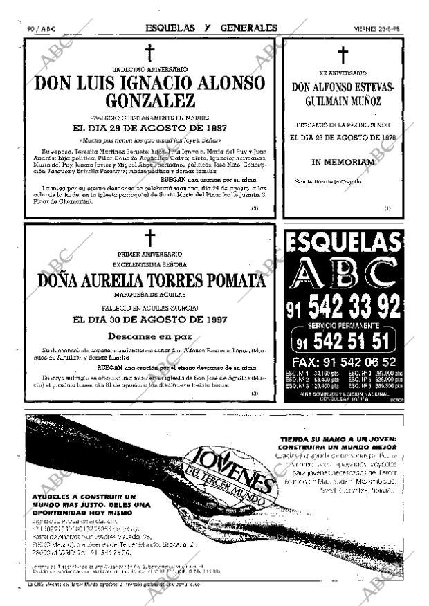 ABC MADRID 28-08-1998 página 90