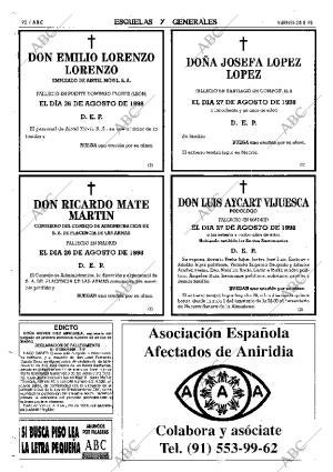 ABC MADRID 28-08-1998 página 92