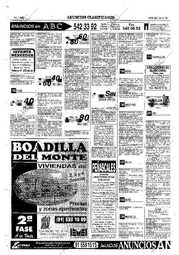 ABC MADRID 28-08-1998 página 94