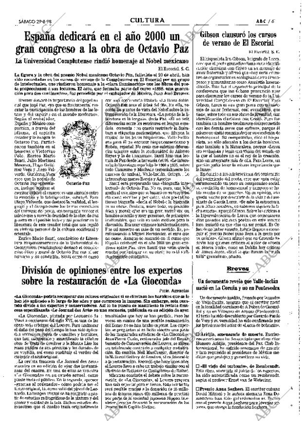 ABC MADRID 29-08-1998 página 61