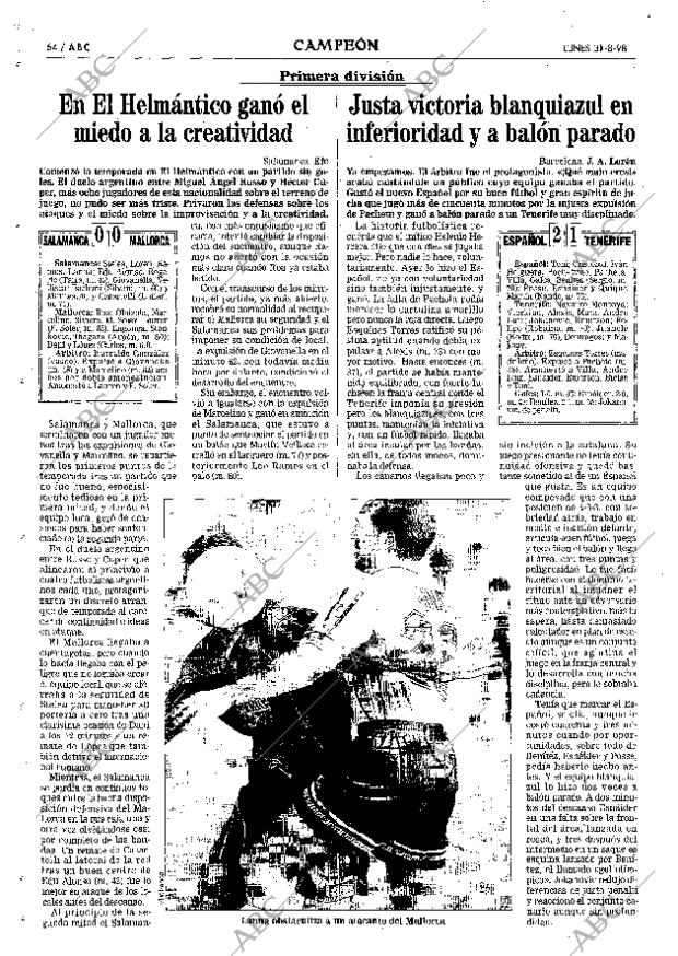 ABC MADRID 31-08-1998 página 64