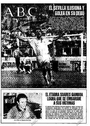 ABC SEVILLA 31-08-1998 página 1