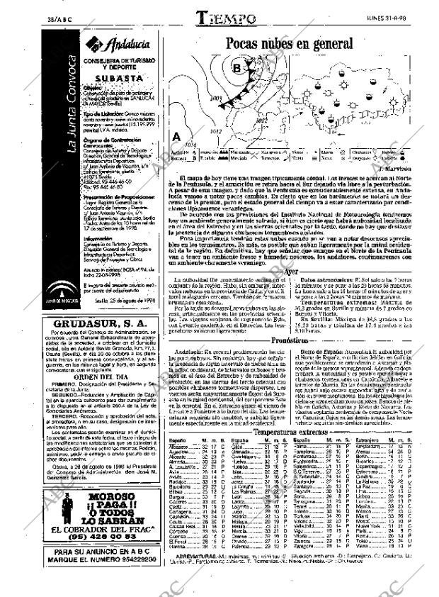 ABC SEVILLA 31-08-1998 página 38