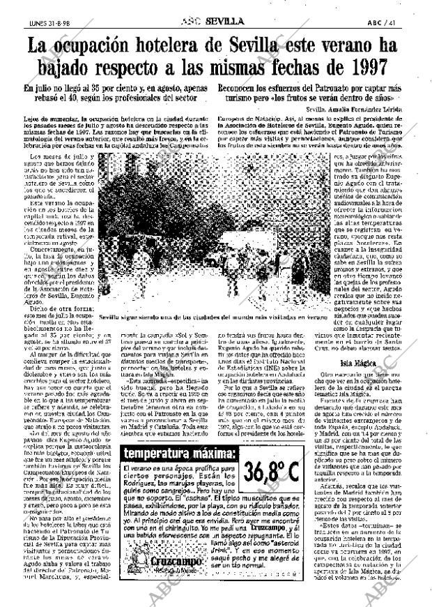 ABC SEVILLA 31-08-1998 página 41