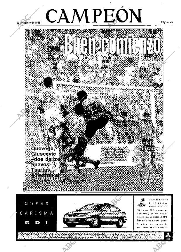 ABC SEVILLA 31-08-1998 página 49