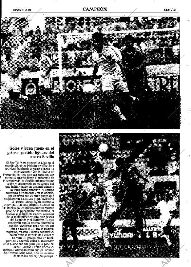 ABC SEVILLA 31-08-1998 página 53