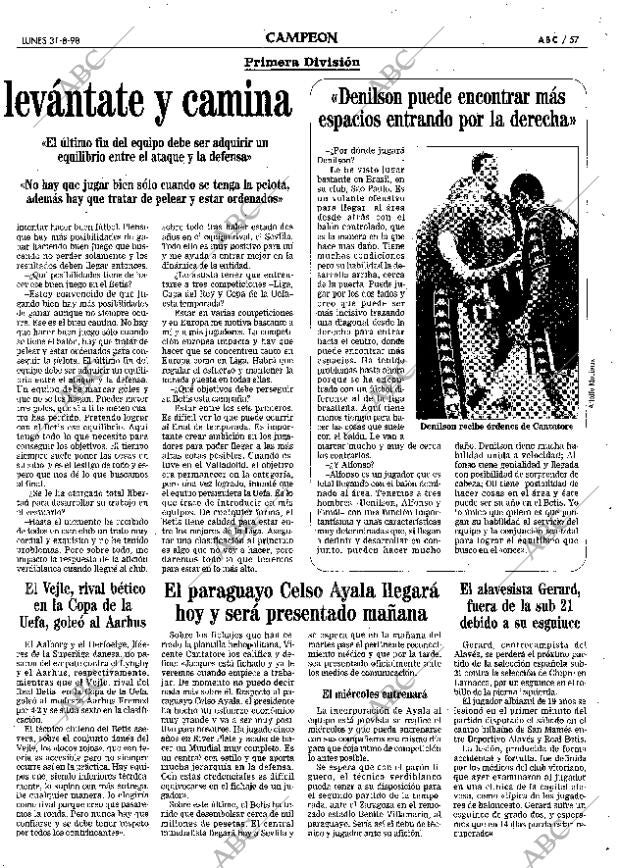 ABC SEVILLA 31-08-1998 página 57